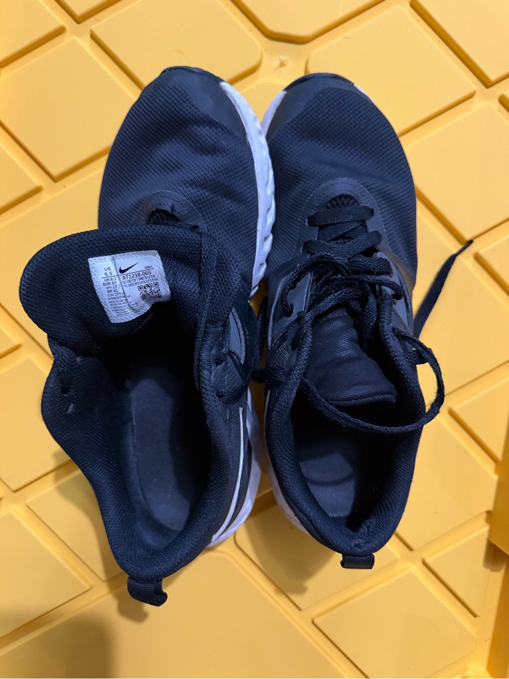 Nike Black and White Athletic Sneakers